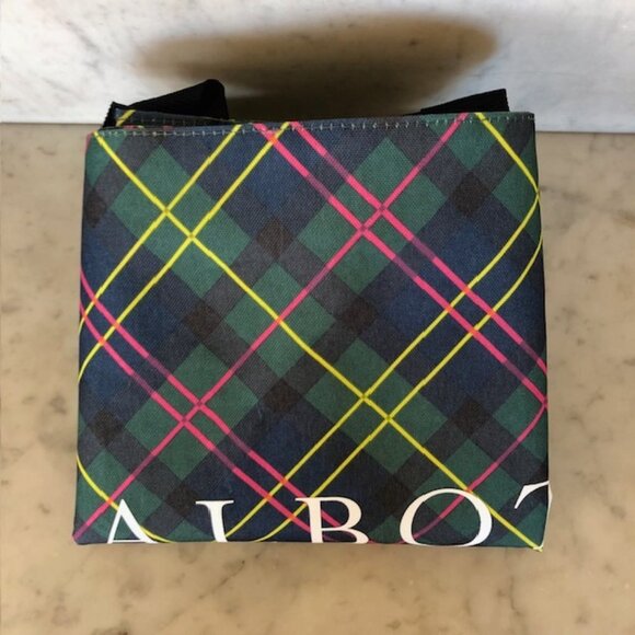 TALBOTS Tartan Plaid Extra Large Market Tote Reusable Shopping Bag - Picture 11 of 15